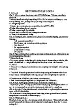 Đề cương ôn tập học kỳ II môn Giáo dục công dân Lớp 8